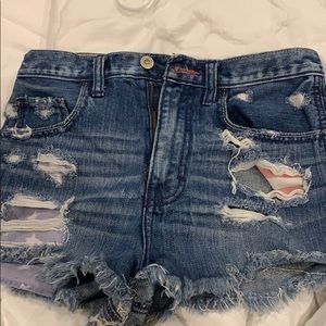 jean shorts